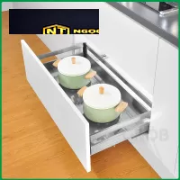 Kệ đựng xoong nồi inox hộp lắp gắn cánh